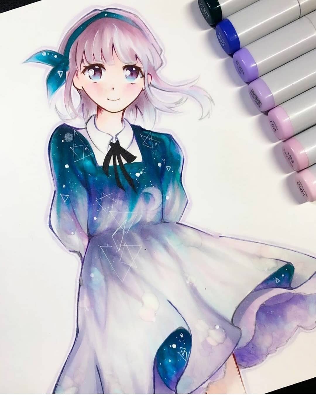 anime with copic