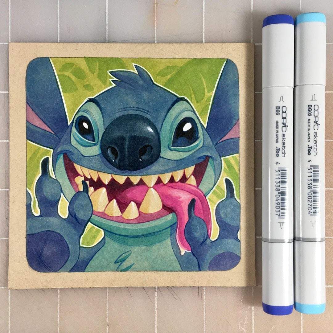 drawings with copic