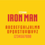 Iron Man Movie Font