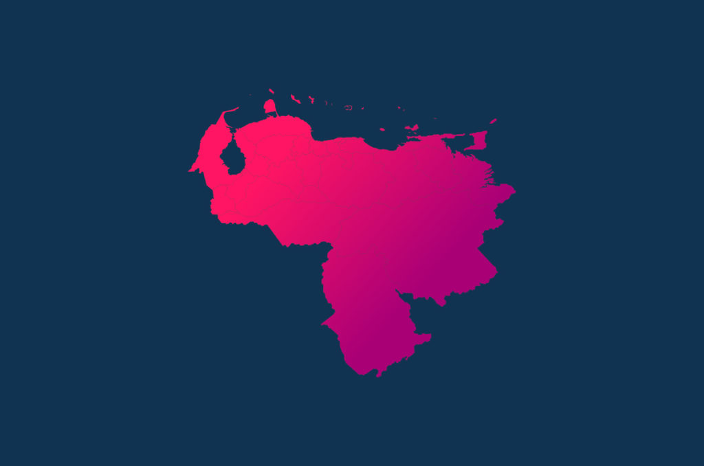 Venezuela color degradado