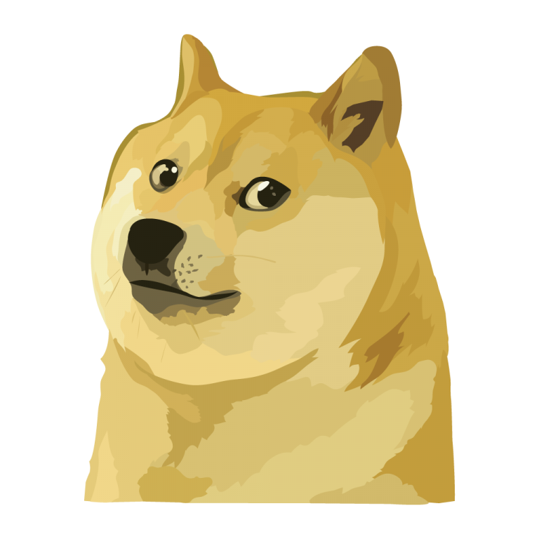 Doge free vector illustration [EPS] - Gooova Studio