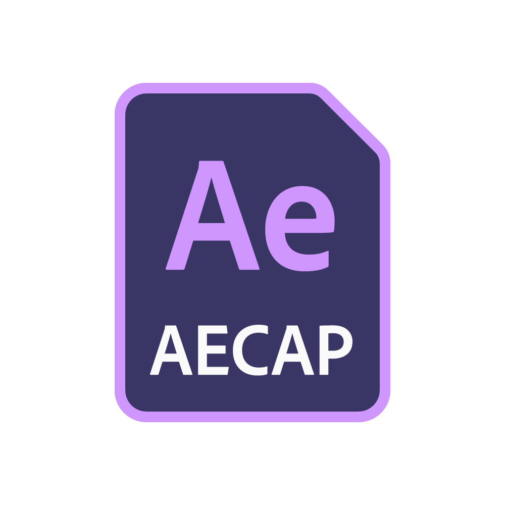 Adobe After Icon AECAP