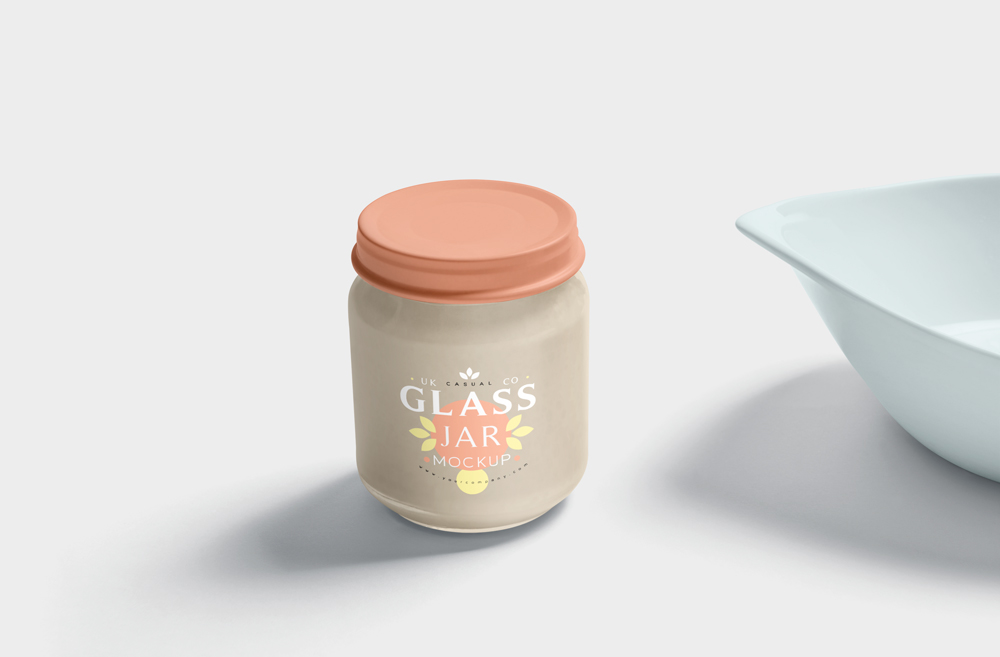 Glass Jar Photoshop