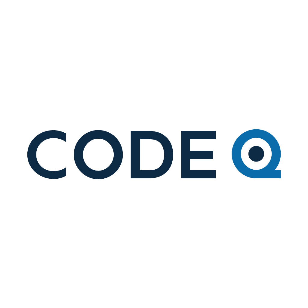 code QR logo lettermark