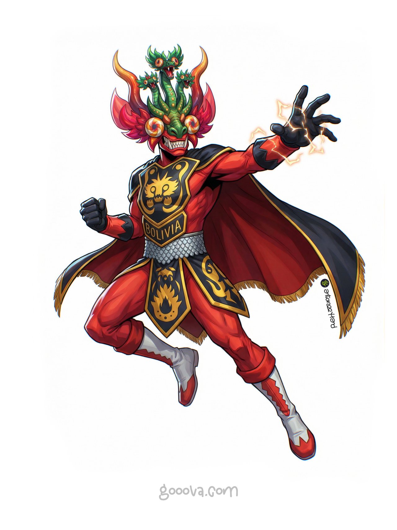 Diablada de Bolivia al estilo de Marvel Rivals