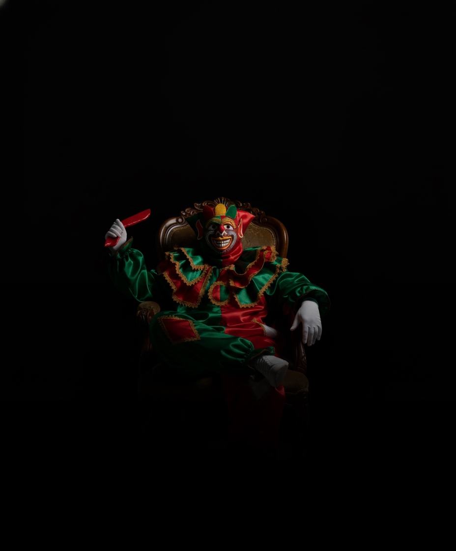 Pepino paceño con fondo negro