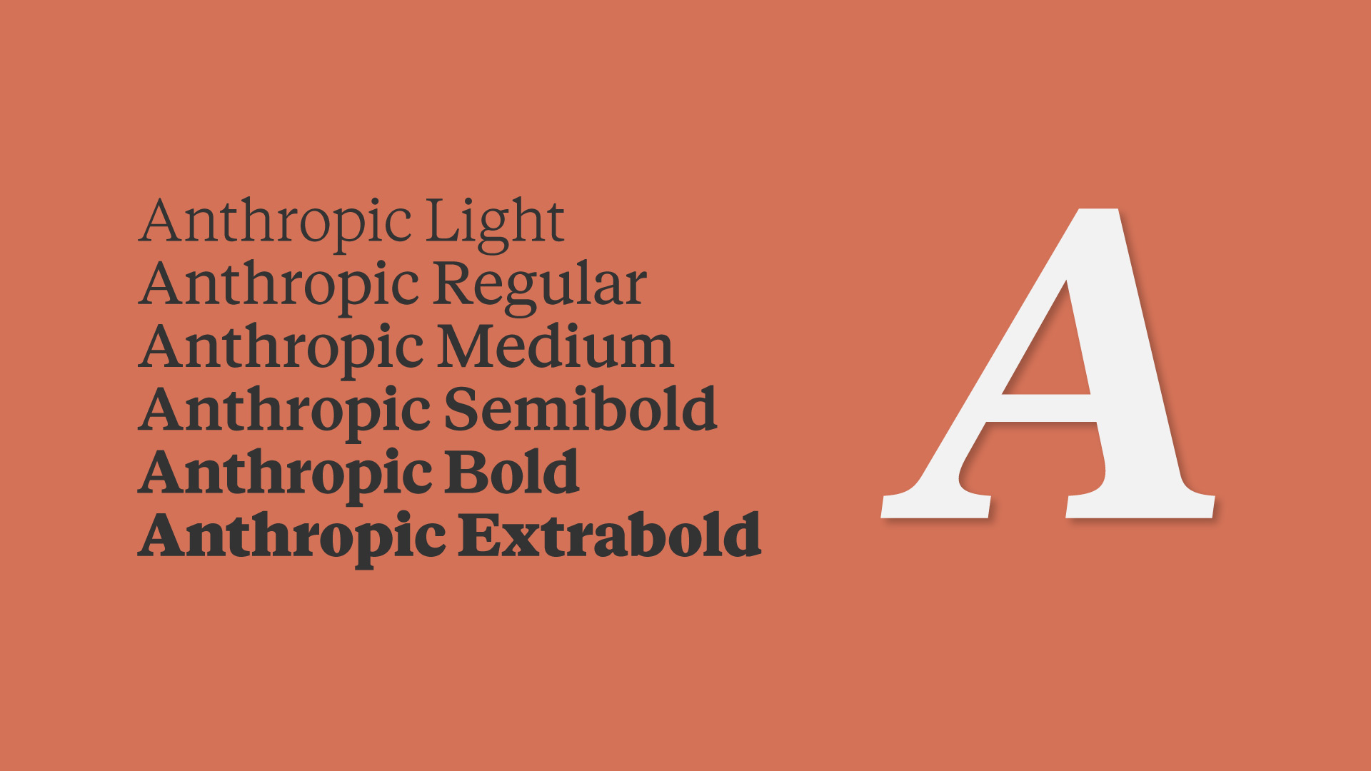 anthropic font